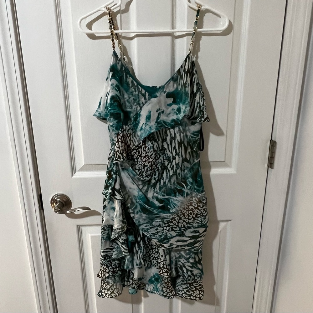 Guess by Marciano Dress Flowy Animal Print Dress